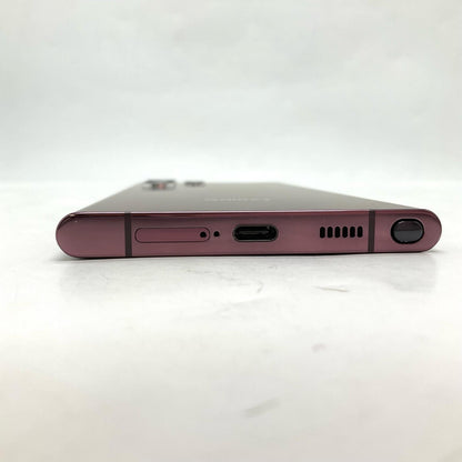 【全額返金保証】【最速発送】SAMSUNG Galaxy S22 Ultra 256GB バーガンディ au SIMフリー SCG14 白ロム 動作確認済
