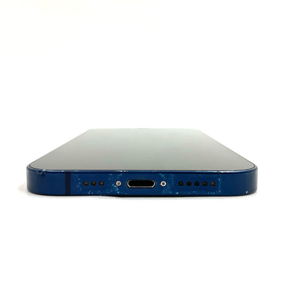 【最速発送】Apple iPhone iPhone 12 128GB ブルー Softbank SIMフリー 白ロム【難有】 73%