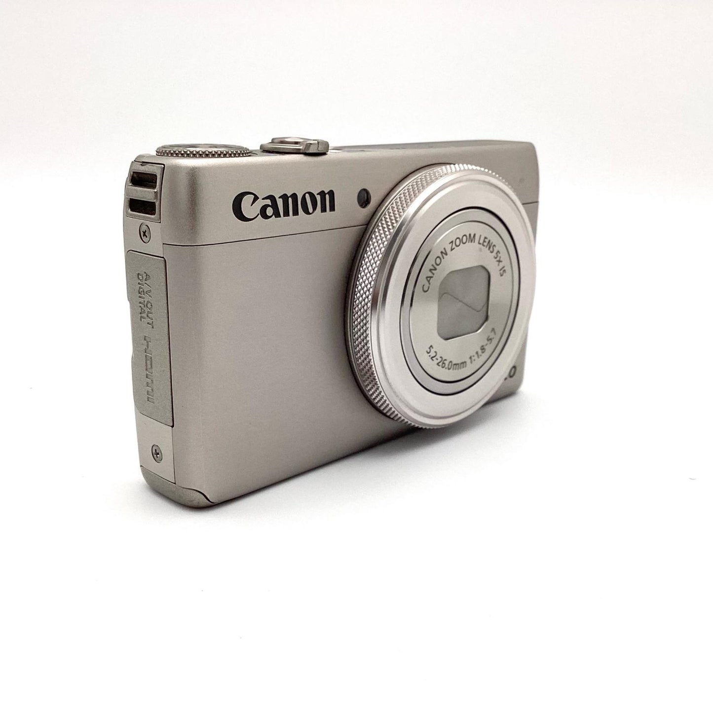 【全額返金保証】【最速発送】Canon コンパクトデジタルカメラ PowerShot S120 シルバー 美品 動作確認済