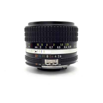 【全額返金保証】【最速発送】Nikon Ai-S NIKKOR 28mm F2.8 美品 動作確認済