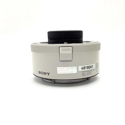 【全額返金保証】【最速発送】Sony TELE CONVERTER 2x SEL20TC 超美品 動作確認済