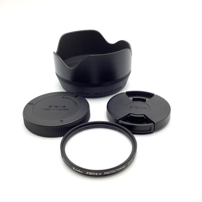【全額返金保証】【最速発送】SIGMA 23mm F1.4 DC DN FUJIFILM Xマウント 美品 動作確認済