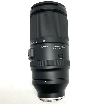 【全額返金保証】【最速発送】TAMRON 150-500mm F5-6.7 Di III VC VXD SONY Eマウント 美品 動作確認済
