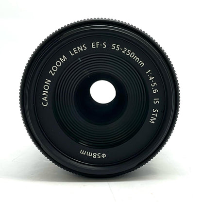 【全額返金保証】【最速発送】Canon EF-S 55-250mm F4-5.6 IS STM 動作確認済