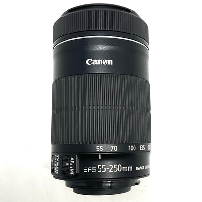 【全額返金保証】【最速発送】Canon EF-S 55-250mm F4-5.6 IS STM 動作確認済