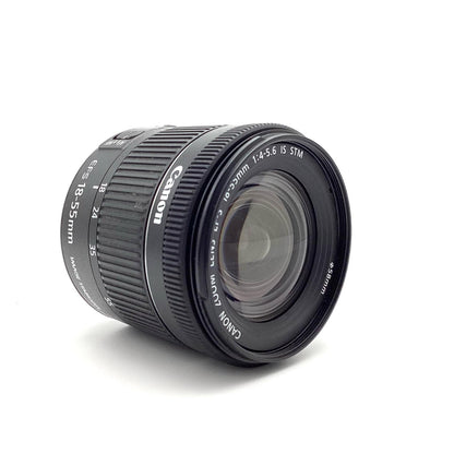 【全額返金保証】【最速発送】Canon EF-S 18-55mm F4-5.6 IS STM 美品 動作確認済