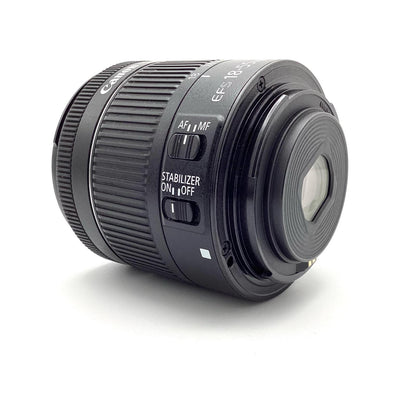 【全額返金保証】【最速発送】Canon EF-S 18-55mm F4-5.6 IS STM 美品 動作確認済