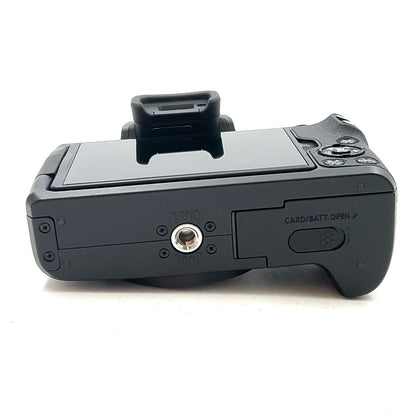 【全額返金保証】【最速発送】Canon デジタル一眼 EOS Kiss M ボディ ブラック 美品 動作確認済