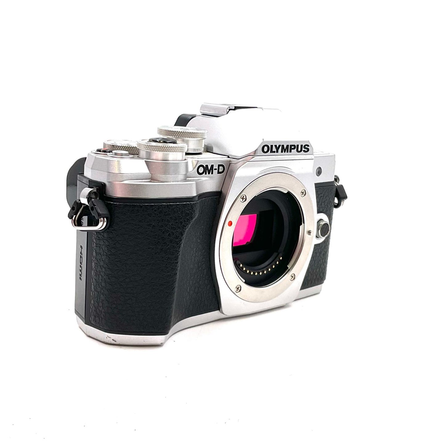 【最速発送】OLYMPUS デジタル一眼 OM-D E-M10 III シルバー ボディ【難有】
