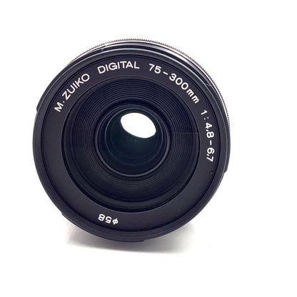 【全額返金保証】【最速発送】OLYMPUS M.ZUIKO DIGITAL ED 75-300mm F4.8-6.7 II 美品 動作確認済