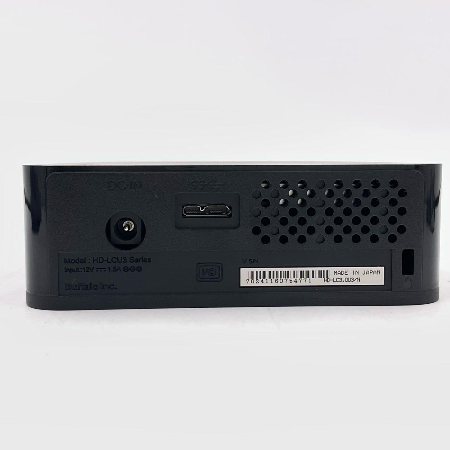 【全額返金保証】【最速発送】BUFFALO HD-LCU3 3TB 外付けHDD HD-LCU3 美品 動作確認済