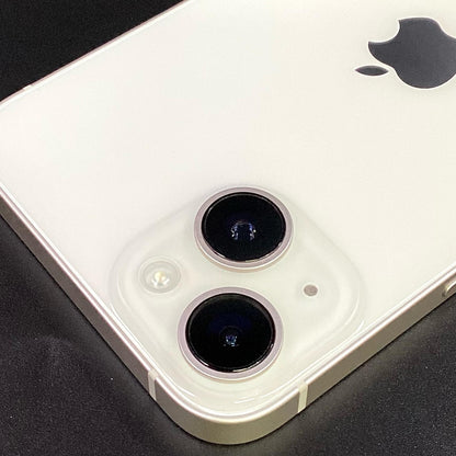 【全額返金保証】【最速発送】Apple iPhone iPhone 14 128GB スターライト Softbank 白ロム 美品 動作確認済 86%