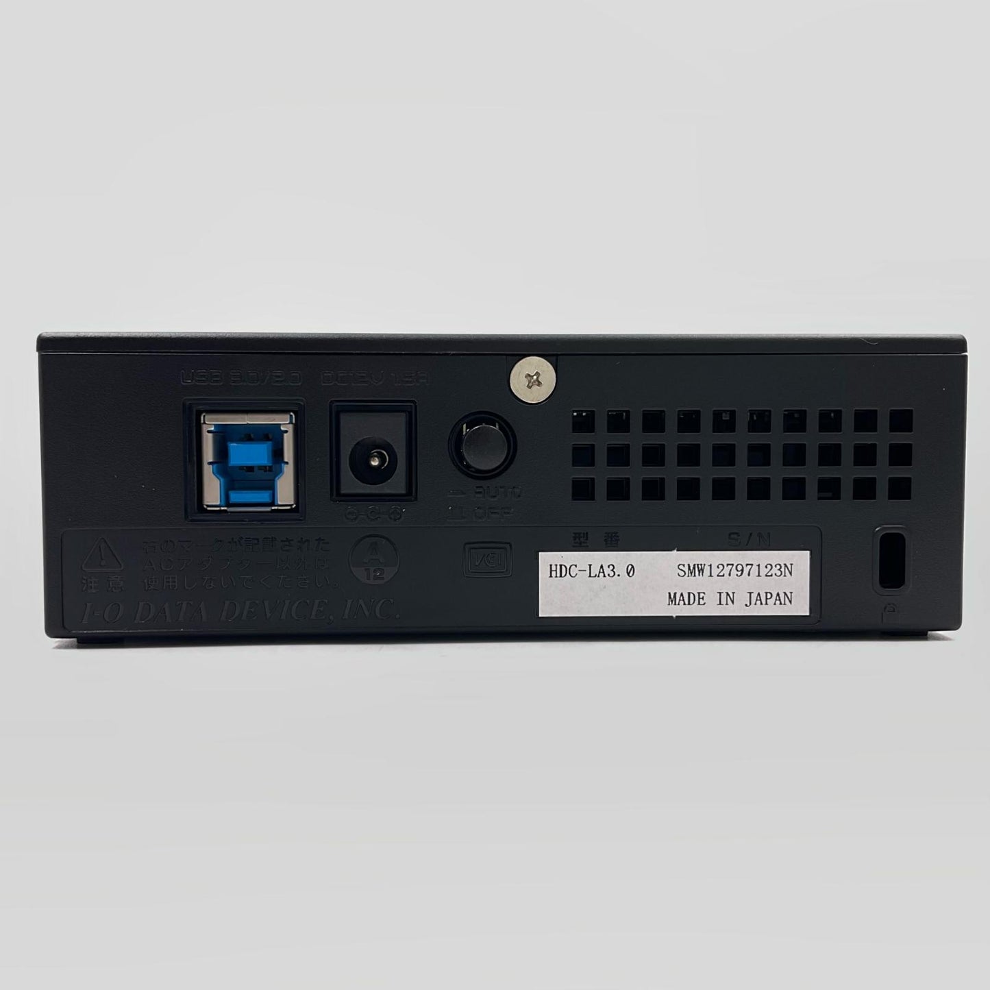 【全額返金保証】【最速発送】IODATA USB3.0 外付けHDD HDC-LA3.0 美品 動作確認済