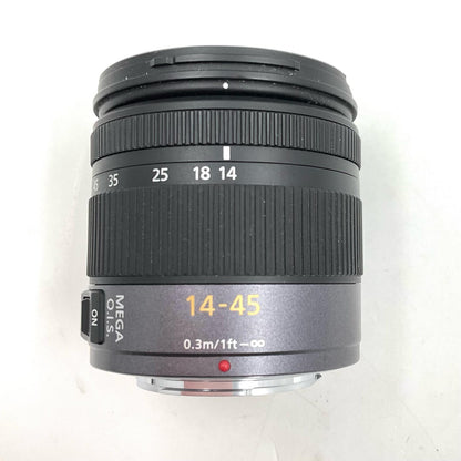 【全額返金保証】【最速発送】Panasonic LUMIX G VARIO 14-45mm/F3.5-5.6 ASPH./MEGA O.I.S. H-FS014045 動作確認済
