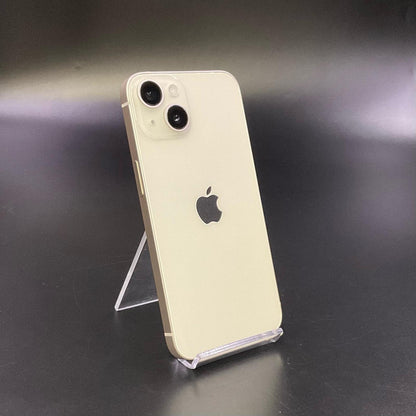 【全額返金保証】【最速発送】Apple iPhone iPhone 14 128GB スターライト au 超美品 動作確認済 100%