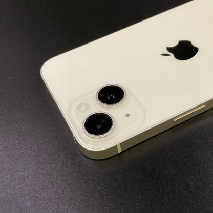 【全額返金保証】【最速発送】Apple iPhone iPhone 14 128GB スターライト au 超美品 動作確認済 100%