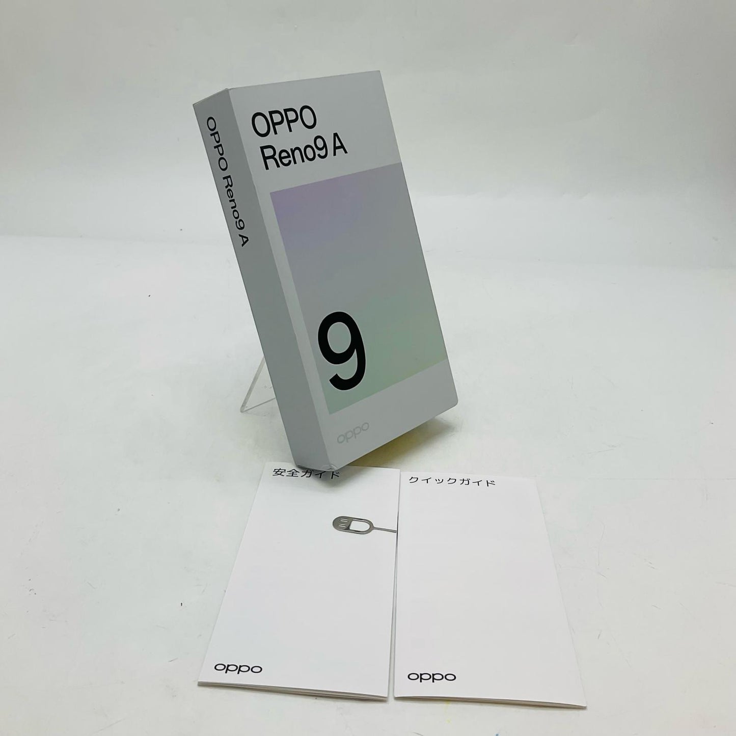【全額返金保証】【最速発送】OPPO Reno 9　A 128GB ナイトブラック 楽天モバイル CPH2523 白ロム 美品 動作確認済