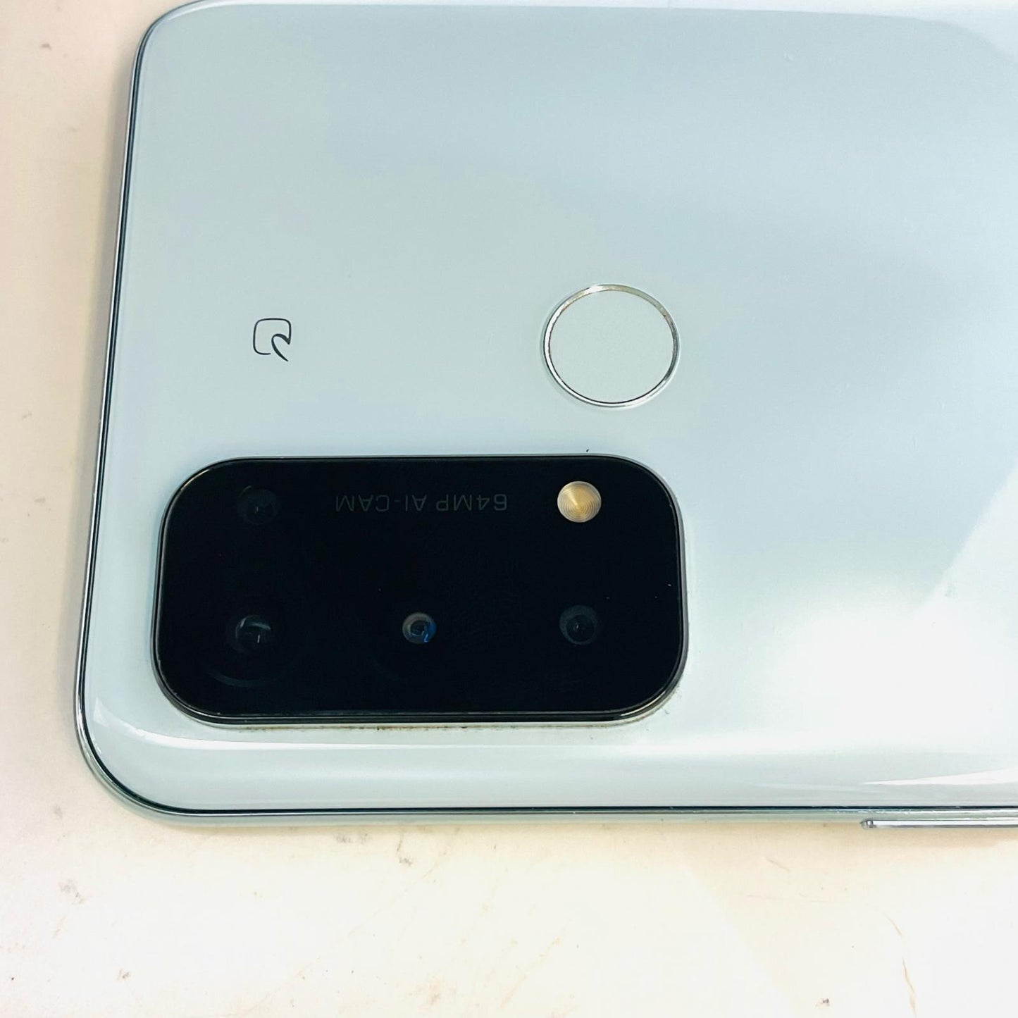 【全額返金保証】【最速発送】OPPO Reno 5A 128GB シルバー Softbank SIMフリー A103OP 白ロム 美品 動作確認済