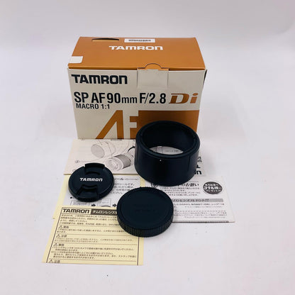 【最速発送】TAMRON SP AF90mm F/2.8 Di MACRO 1:1 (Model272E) (ｷﾔﾉﾝ用)【難有】