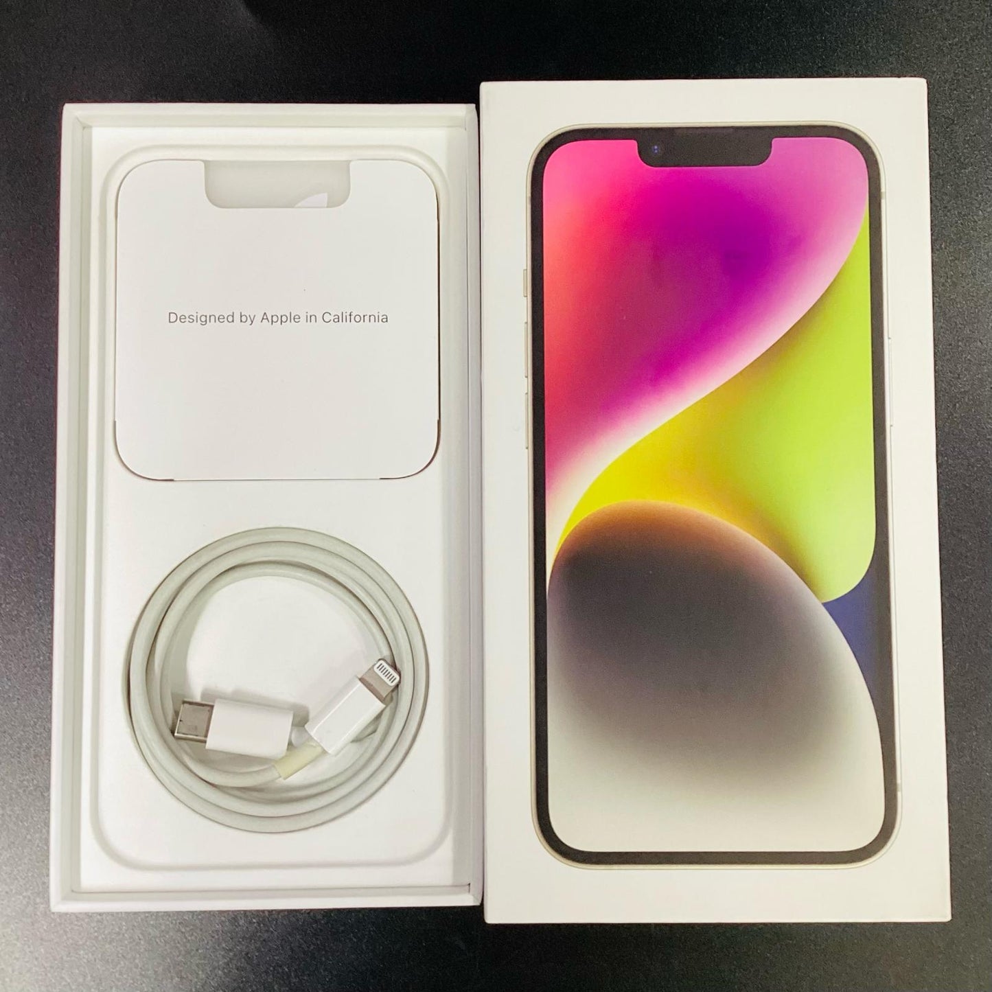 【全額返金保証】【最速発送】Apple iPhone iPhone 14 128GB スターライト SIMフリー 白ロム 動作確認済 77%