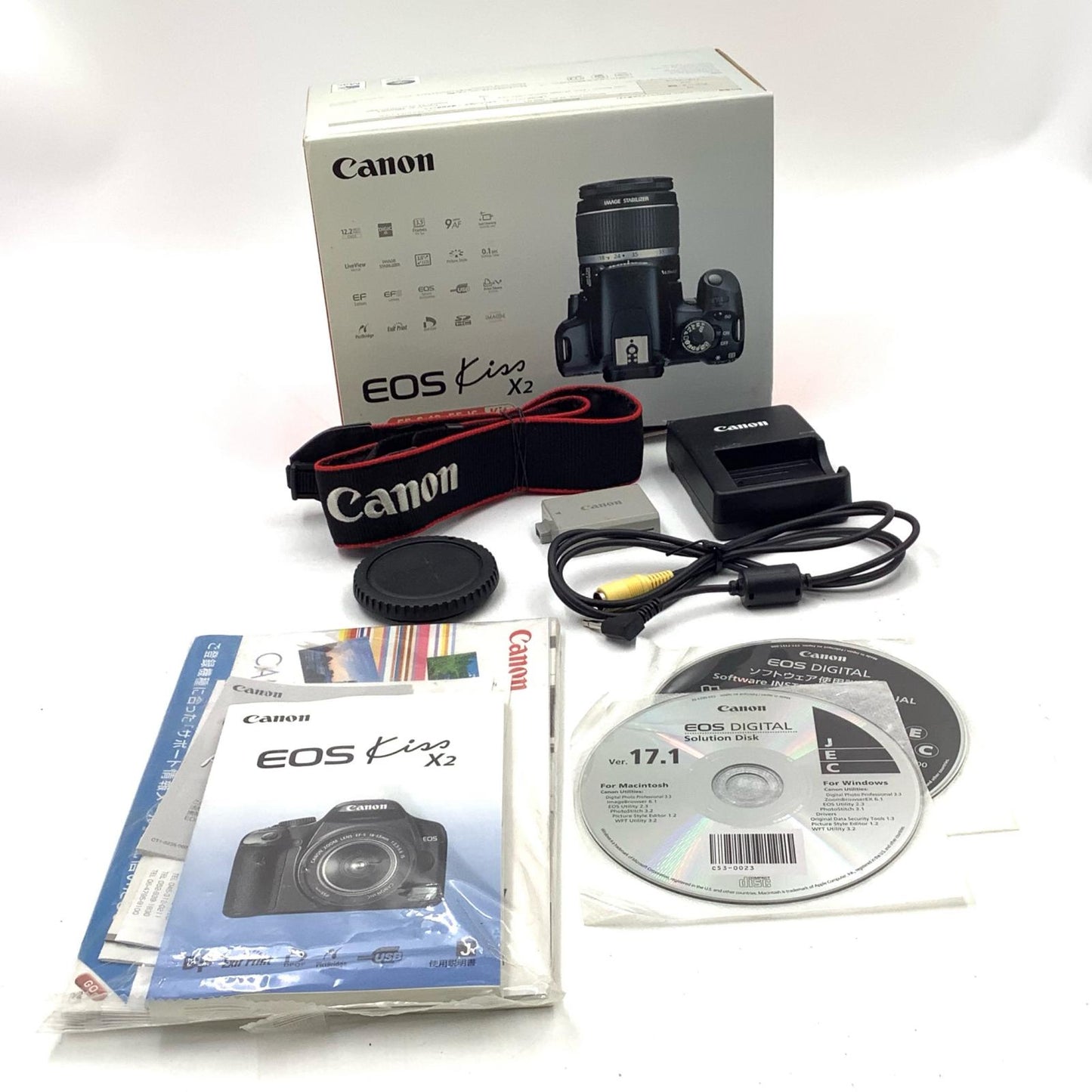 【最速発送】Canon デジタル一眼 EOS Kiss X2 ボディ【難有】