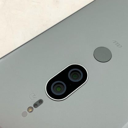 【全額返金保証】【最速発送】Sony Xperia XZ Premium 64GB クロムシルバー au SOV38 白ロム 動作確認済