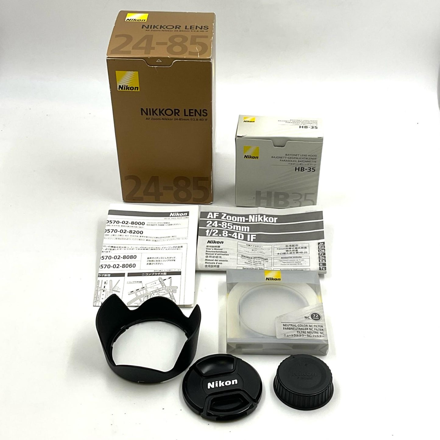 【全額返金保証】【最速発送】Nikon AI AF Zoom-Nikkor 24-85mm f/2.8-4D IF 動作確認済