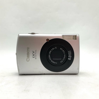 【全額返金保証】【最速発送】Canon コンパクトデジタルカメラ IXY DIGITAL 910 IS シルバー 動作確認済