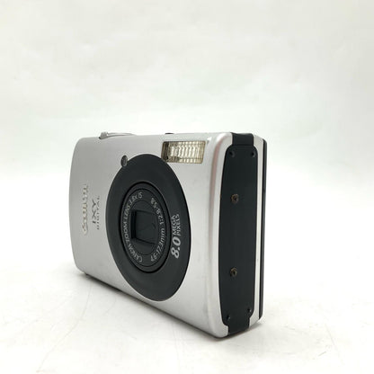 【全額返金保証】【最速発送】Canon コンパクトデジタルカメラ IXY DIGITAL 910 IS シルバー 動作確認済