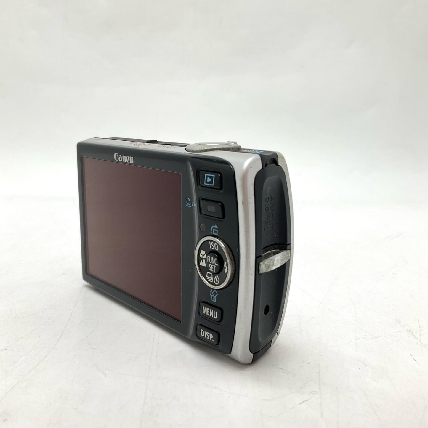 【全額返金保証】【最速発送】Canon コンパクトデジタルカメラ IXY DIGITAL 910 IS シルバー 動作確認済