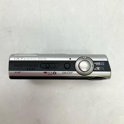 【全額返金保証】【最速発送】Canon コンパクトデジタルカメラ IXY DIGITAL 910 IS シルバー 動作確認済