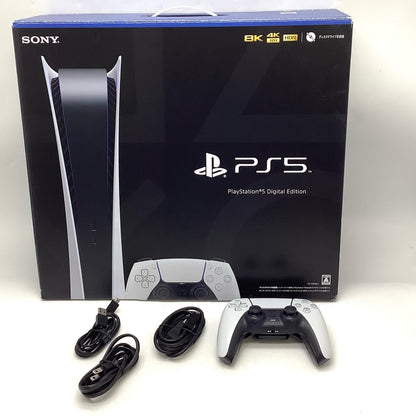 【全額返金保証】【最速発送】Sony PS5 プレイステーション5 デジタル・エディション CFI-1000B01 美品 動作確認済