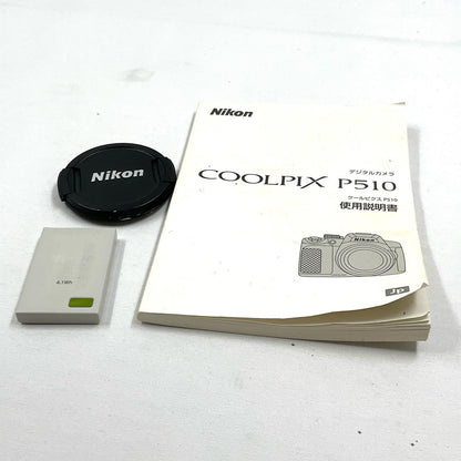 【全額返金保証】【最速発送】Nikon コンパクトデジタルカメラ COOLPIX P510 ブラック 美品 動作確認済