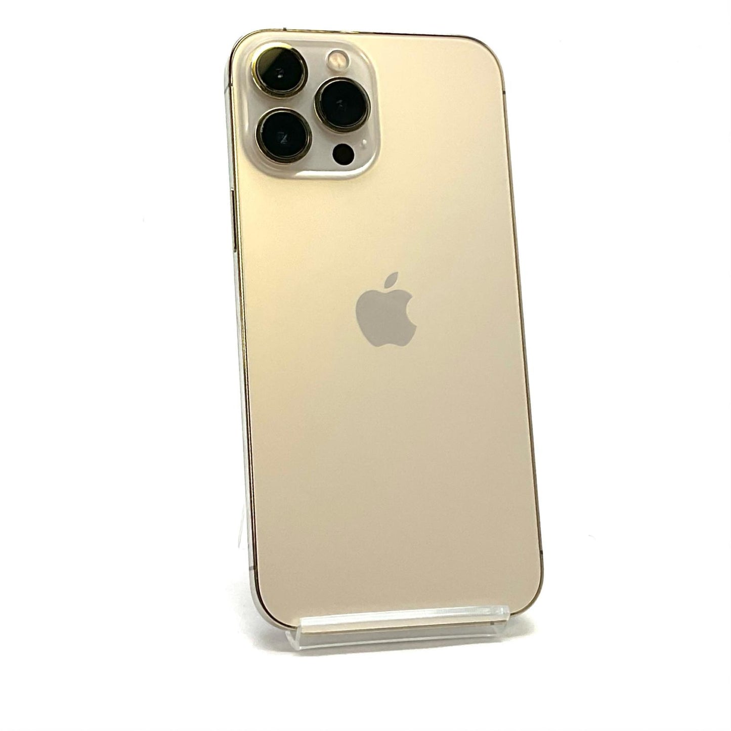 【全額返金保証】【最速発送】Apple iPhone iPhone 13 Pro Max 128GB ゴールド au 動作確認済 76%