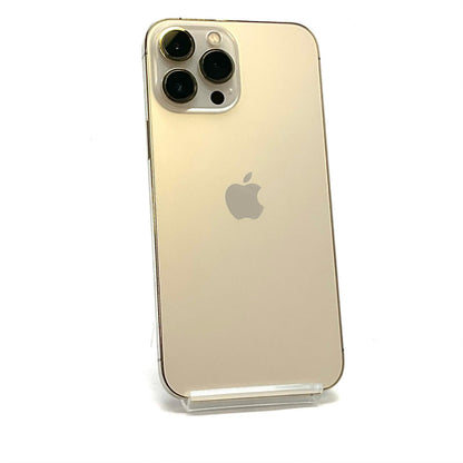 【全額返金保証】【最速発送】Apple iPhone iPhone 13 Pro Max 128GB ゴールド au 動作確認済 76%