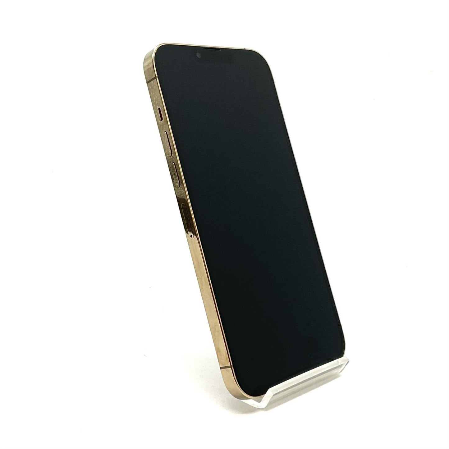 【全額返金保証】【最速発送】Apple iPhone iPhone 13 Pro Max 128GB ゴールド au 動作確認済 76%