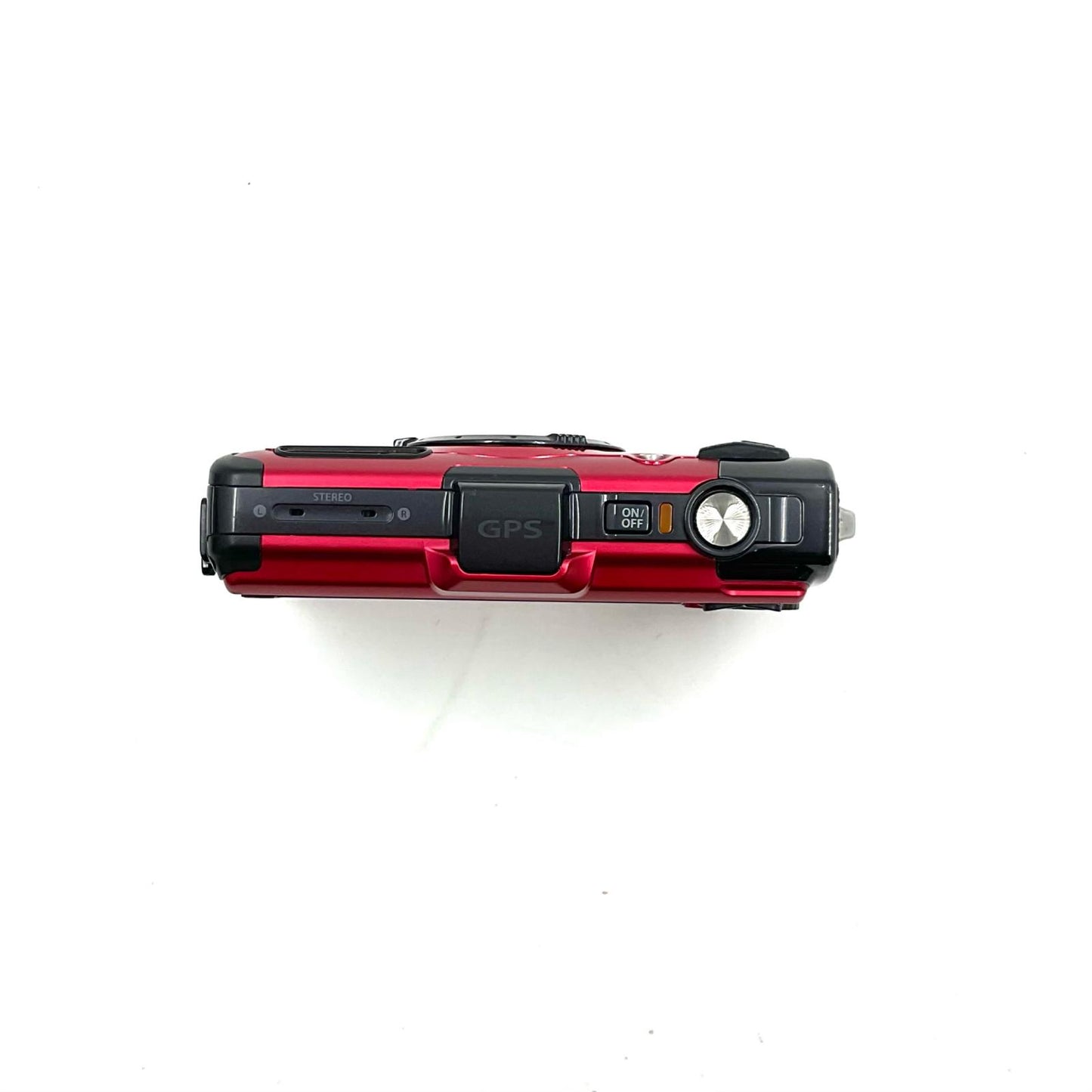 【全額返金保証】【最速発送】OLYMPUS コンパクトデジタルカメラ TG-2 Tough　レッド 動作確認済