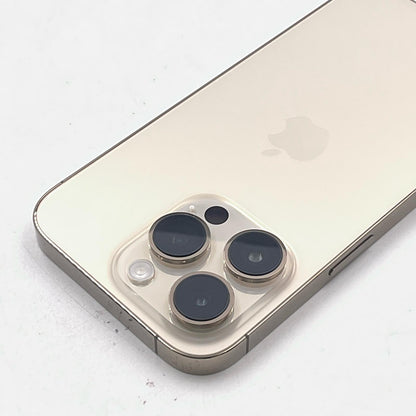 【全額返金保証】【最速発送】Apple iPhone iPhone 14 Pro 128GB ゴールド au SIMフリー 白ロム 動作確認済 74%