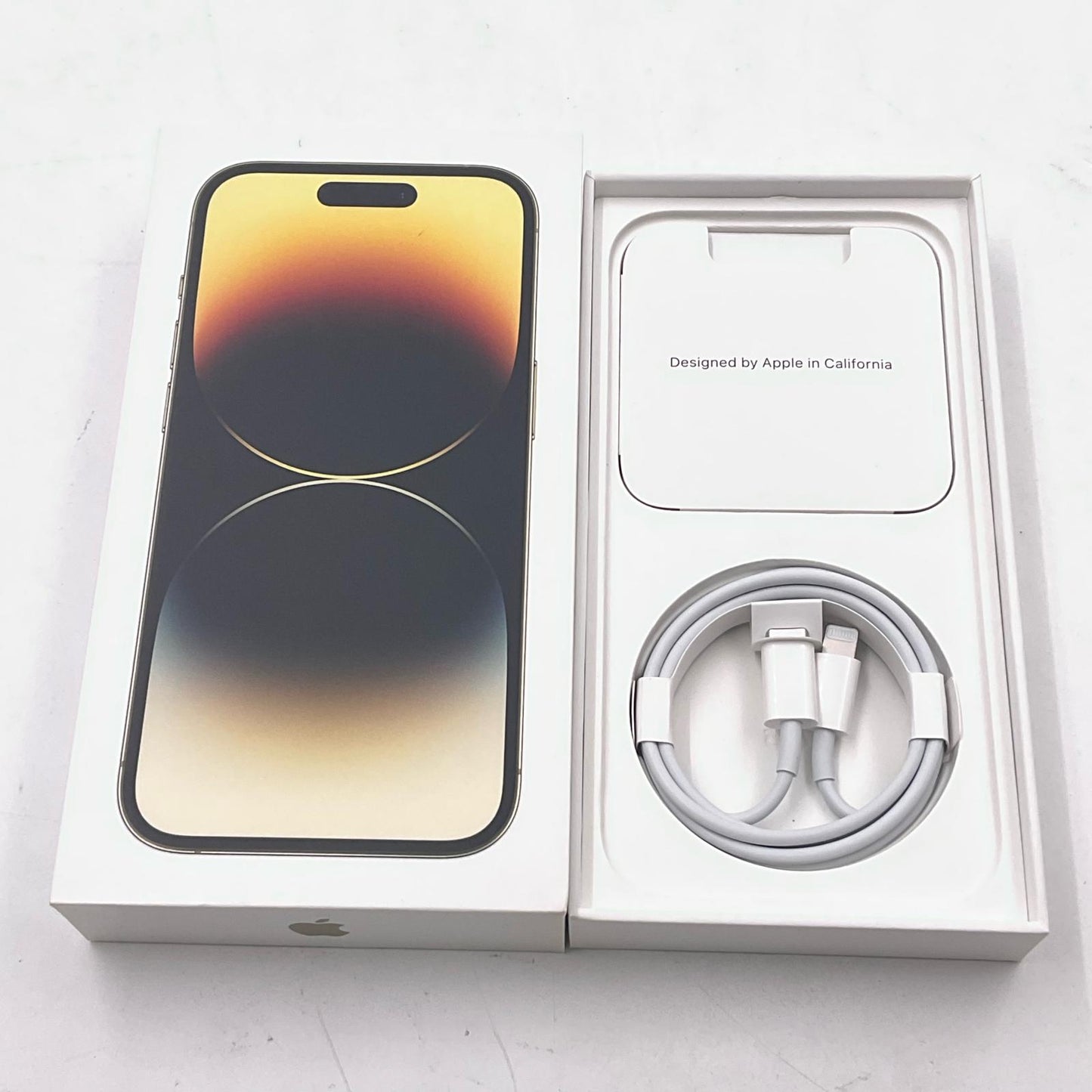 【全額返金保証】【最速発送】Apple iPhone iPhone 14 Pro 128GB ゴールド au SIMフリー 白ロム 動作確認済 74%