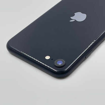 【全額返金保証】【最速発送】Apple iPhone iPhone SE（第3世代） 128GB ミッドナイト Softbank SIMフリー 白ロム 美品 動作確認済 87%