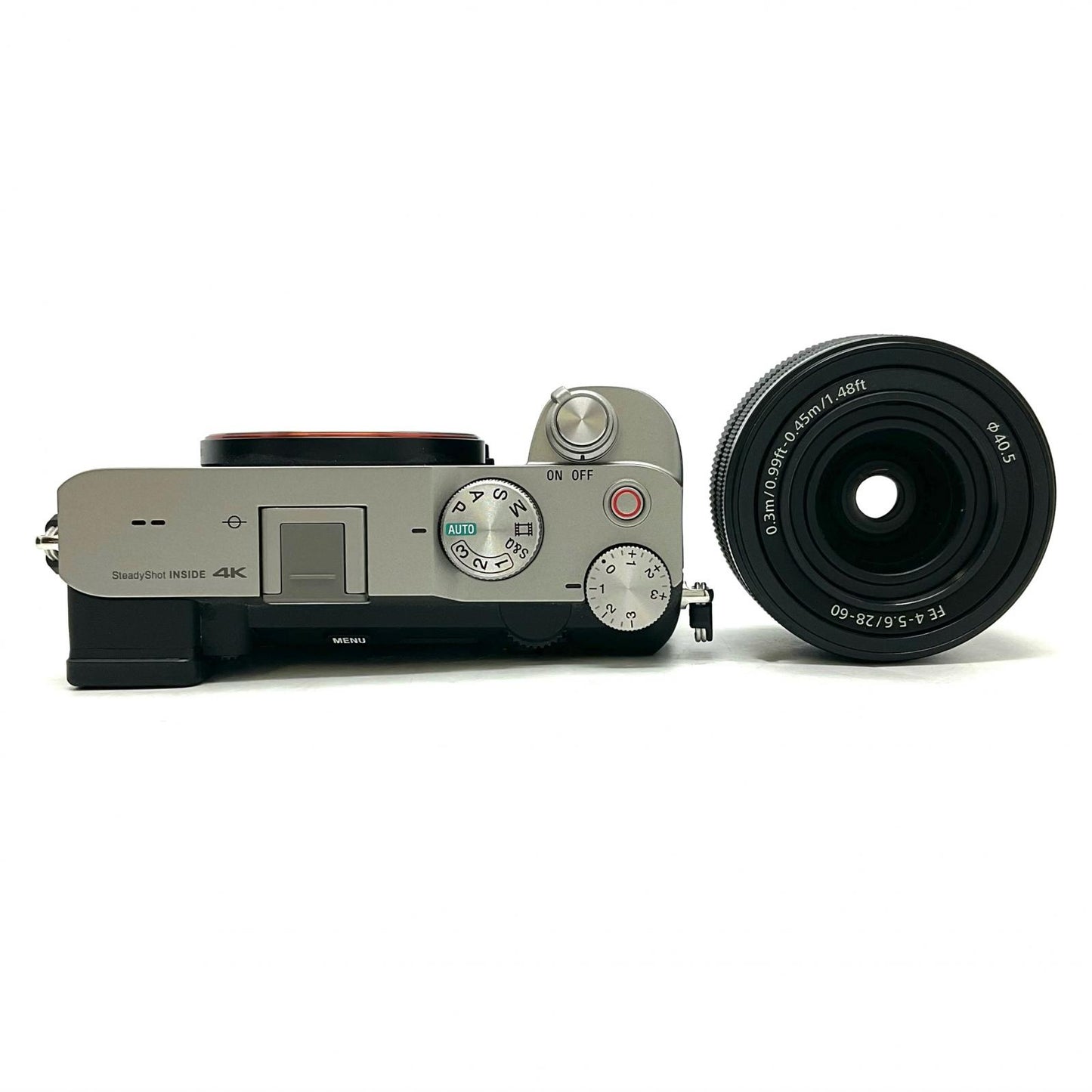 【全額返金保証】【最速発送】Sony デジタル一眼 α7C ILCE-7CL ズームレンズキット シルバー 美品 動作確認済