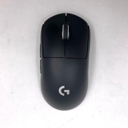 【全額返金保証】【最速発送】Logicool PRO X SUPERLIGHT ゲーミングマウス G-PPD-003WL-BK 動作確認済
