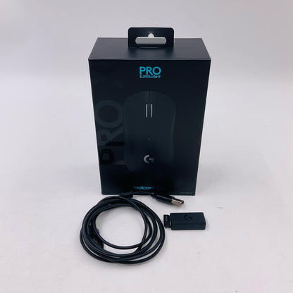 【全額返金保証】【最速発送】Logicool PRO X SUPERLIGHT ゲーミングマウス G-PPD-003WL-BK 動作確認済