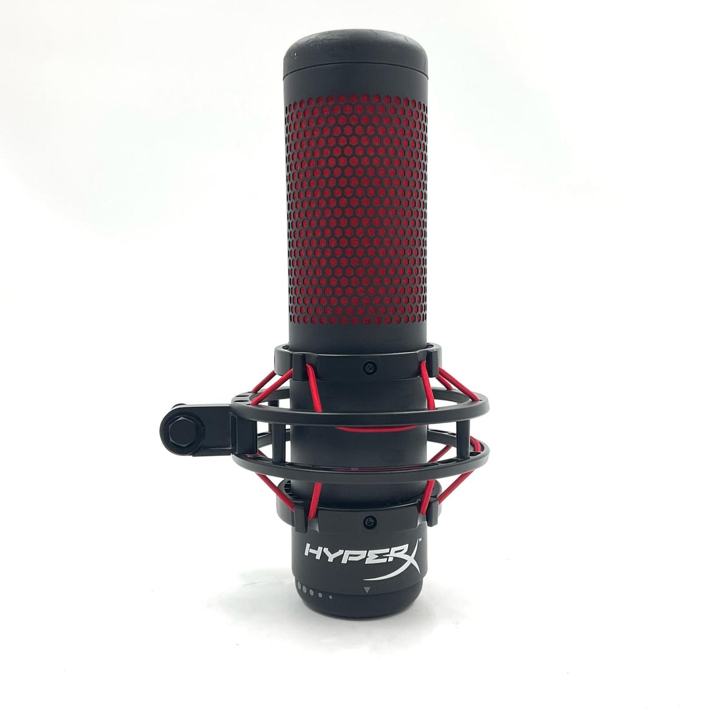 【全額返金保証】【最速発送】HyperX HyperX QuadCast USBマイク HX-MICQC-BK 動作確認済
