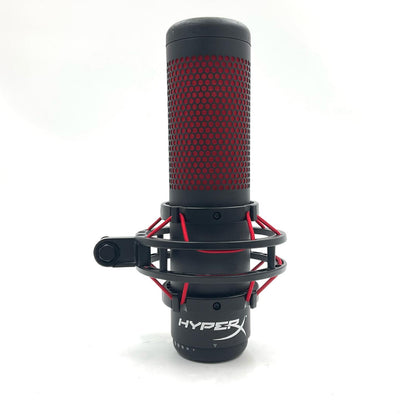 【全額返金保証】【最速発送】HyperX HyperX QuadCast USBマイク HX-MICQC-BK 動作確認済