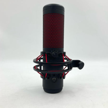 【全額返金保証】【最速発送】HyperX HyperX QuadCast USBマイク HX-MICQC-BK 動作確認済
