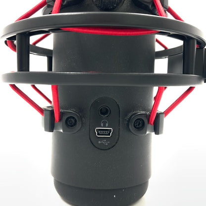 【全額返金保証】【最速発送】HyperX HyperX QuadCast USBマイク HX-MICQC-BK 動作確認済
