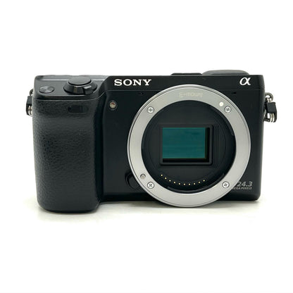 【全額返金保証】【最速発送】Sony デジタル一眼 α NEX-7 ボディ ブラック 動作確認済