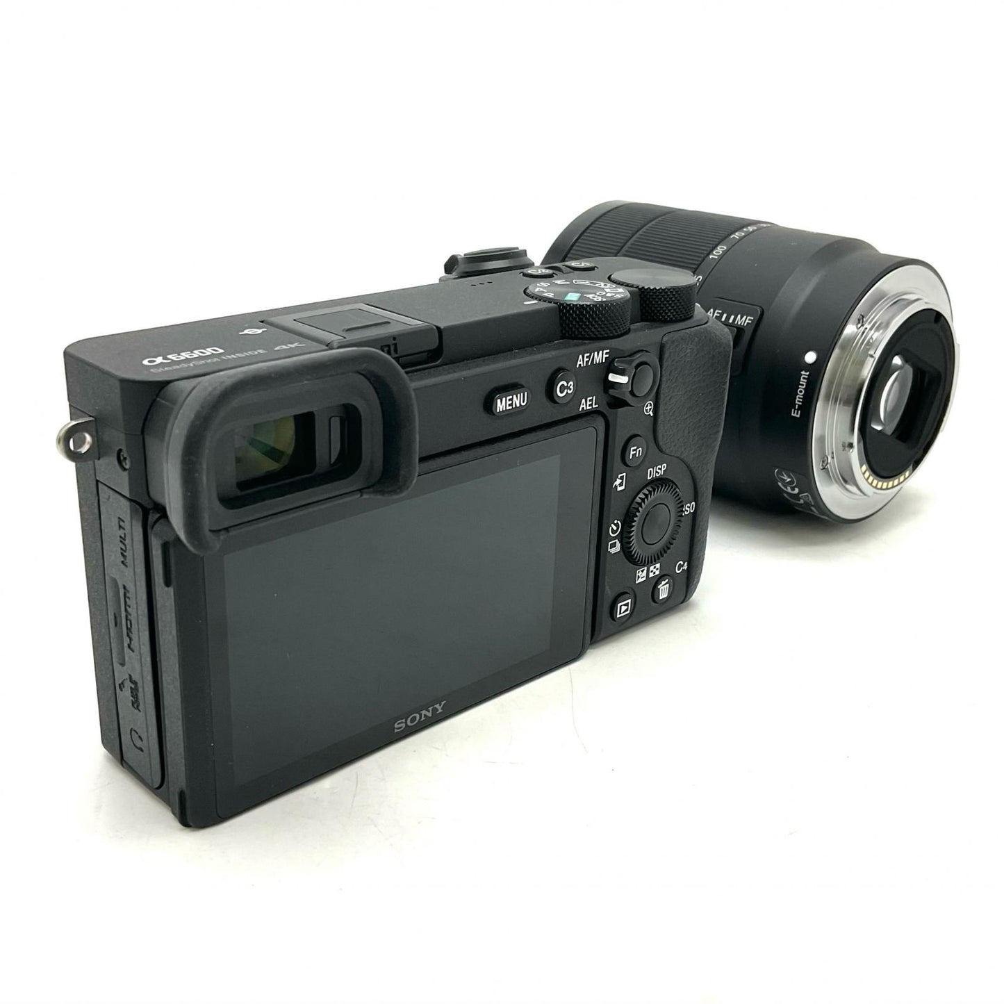 【全額返金保証】【最速発送】Sony デジタル一眼 α6600 ILCE-6600M 高倍率ズームレンズキット ブラック 美品 動作確認済