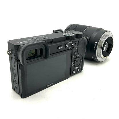 【全額返金保証】【最速発送】Sony デジタル一眼 α6600 ILCE-6600M 高倍率ズームレンズキット ブラック 美品 動作確認済